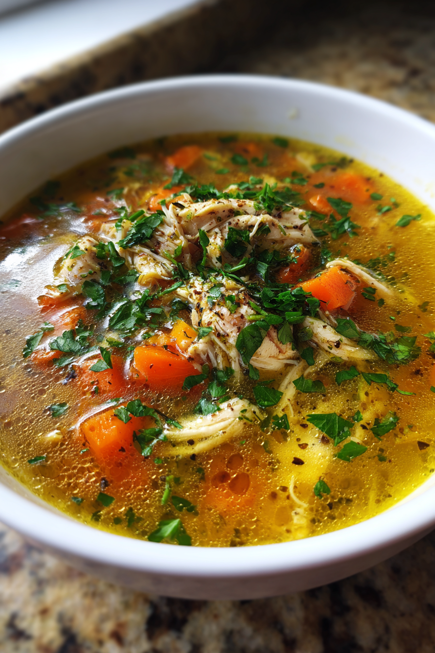 paleo chicken soup no grains