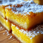 sugar free lemon bars recipe