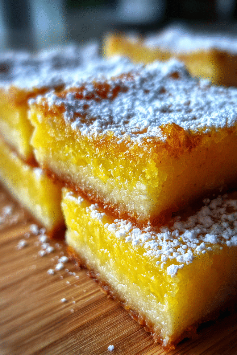 sugar free lemon bars recipe