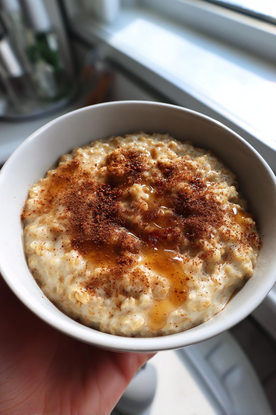 vanilla chai baked oats