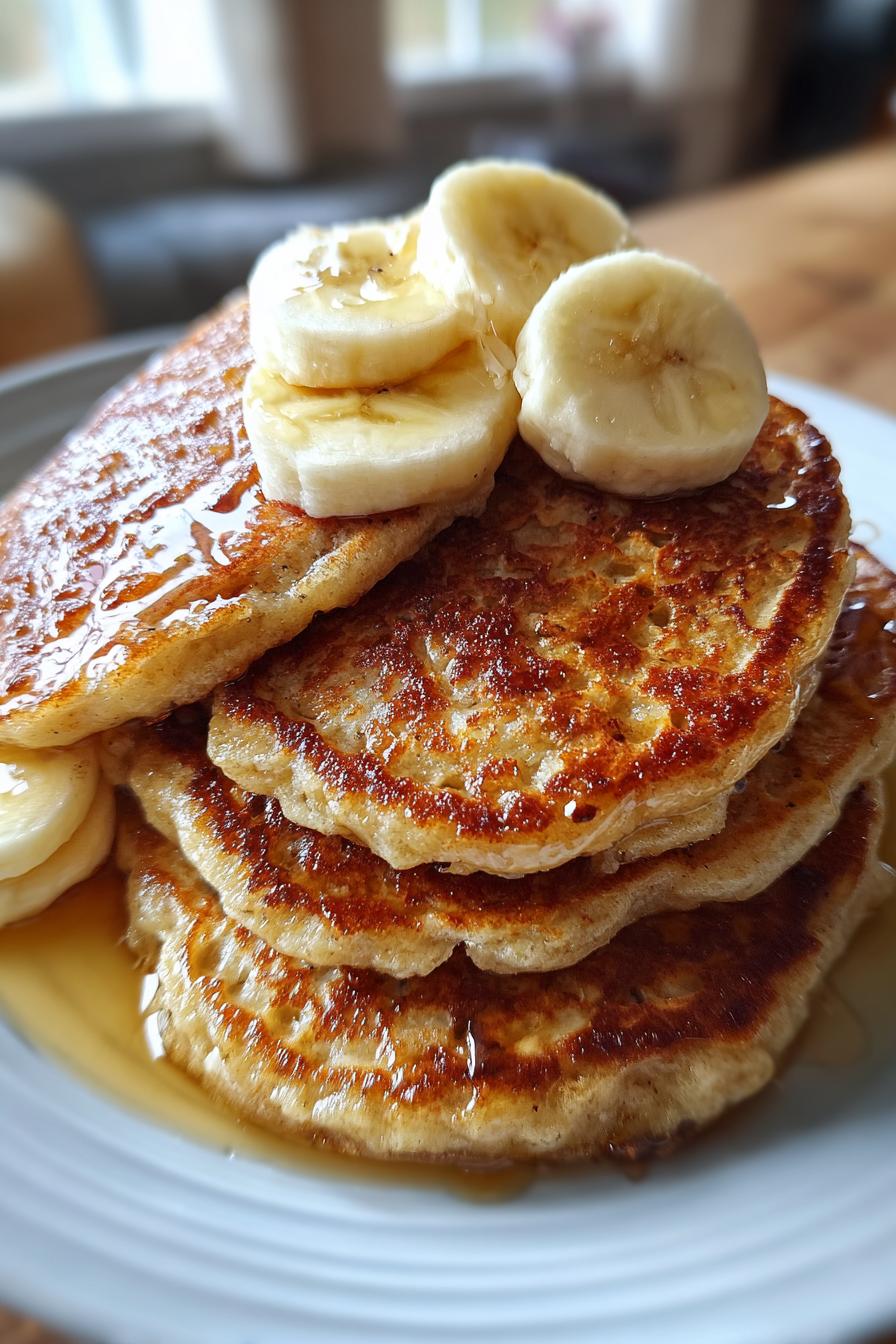 3 ingredient banana pancakes