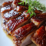 Aged Balsamic Glazed Duck Breast