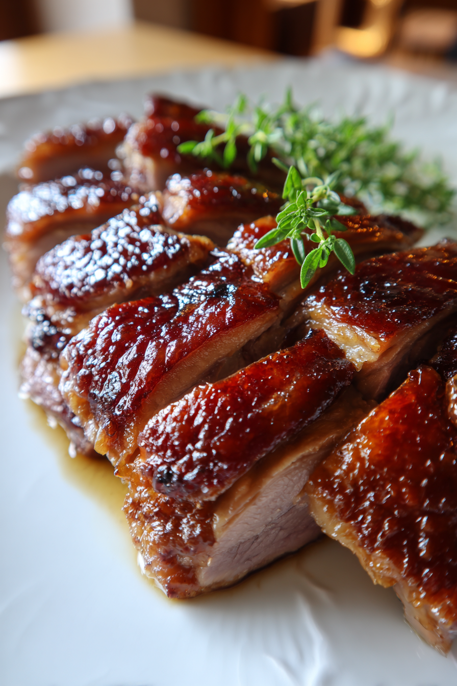 Aged Balsamic Glazed Duck Breast