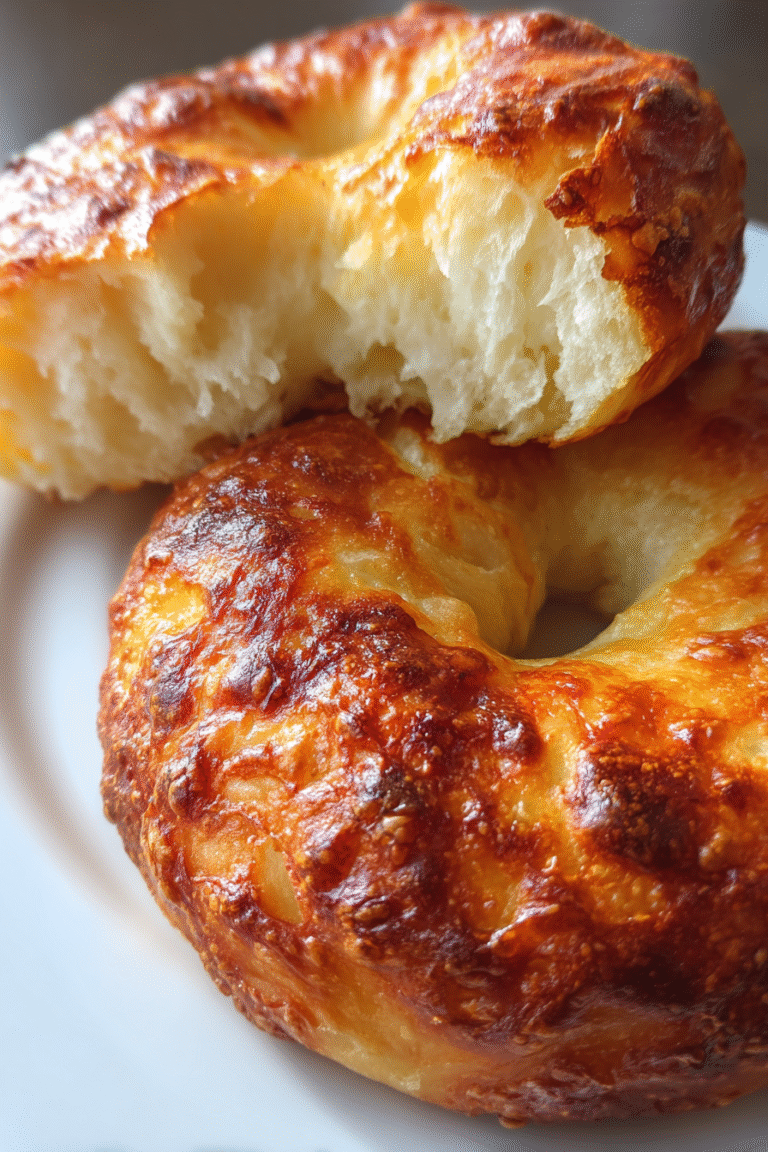 Air Fryer Greek Yogurt Bagels