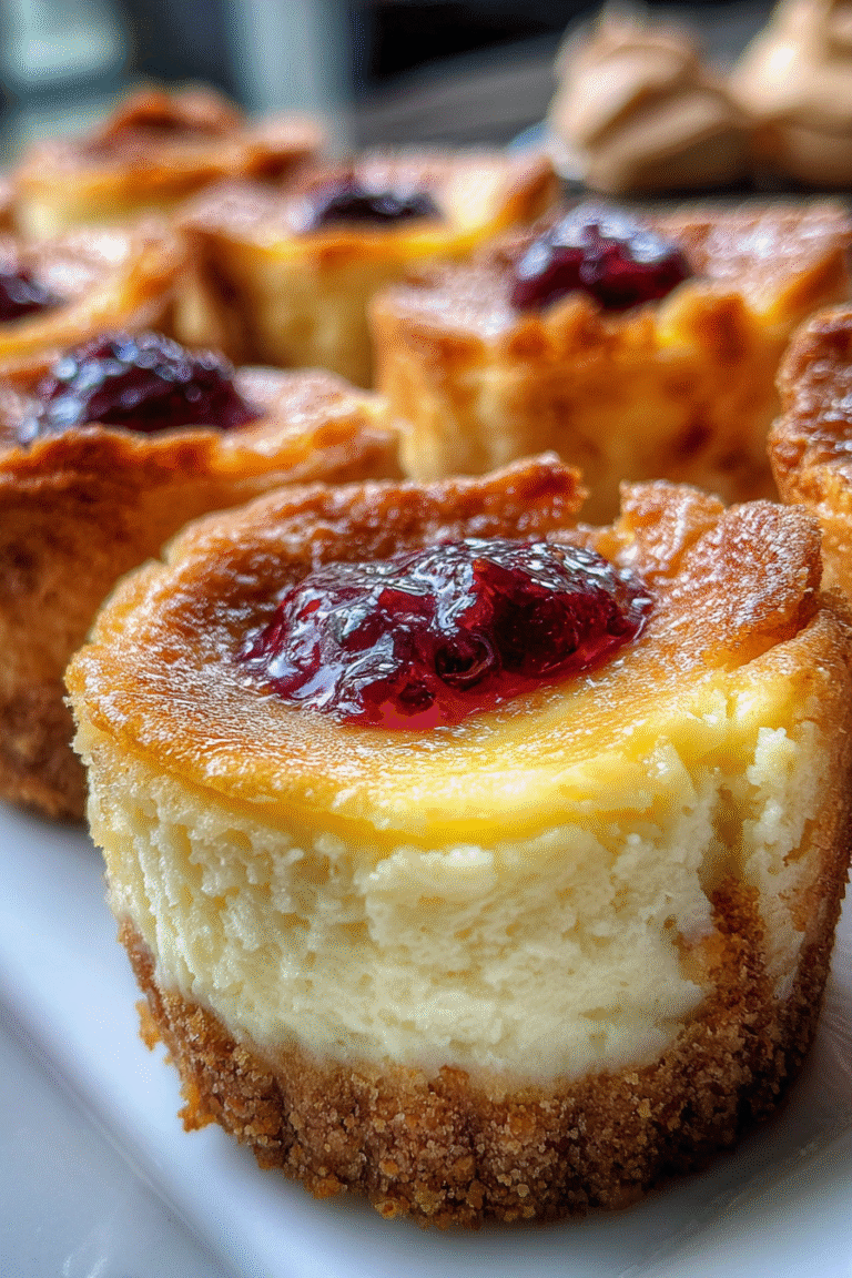 Air Fryer Mini Cheesecake Cups