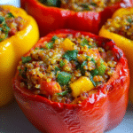 Air Fryer Stuffed Bell Peppers