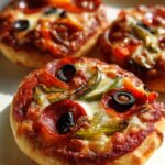 Air fryer mini pizzas