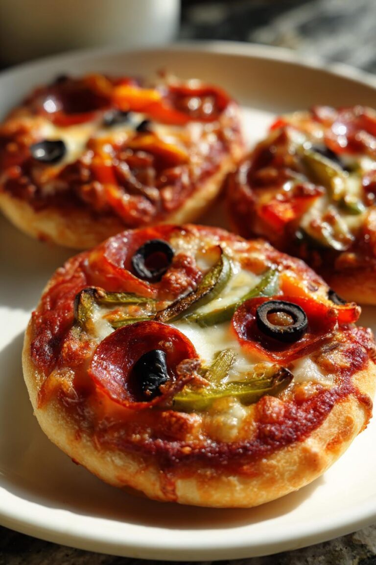 Air fryer mini pizzas