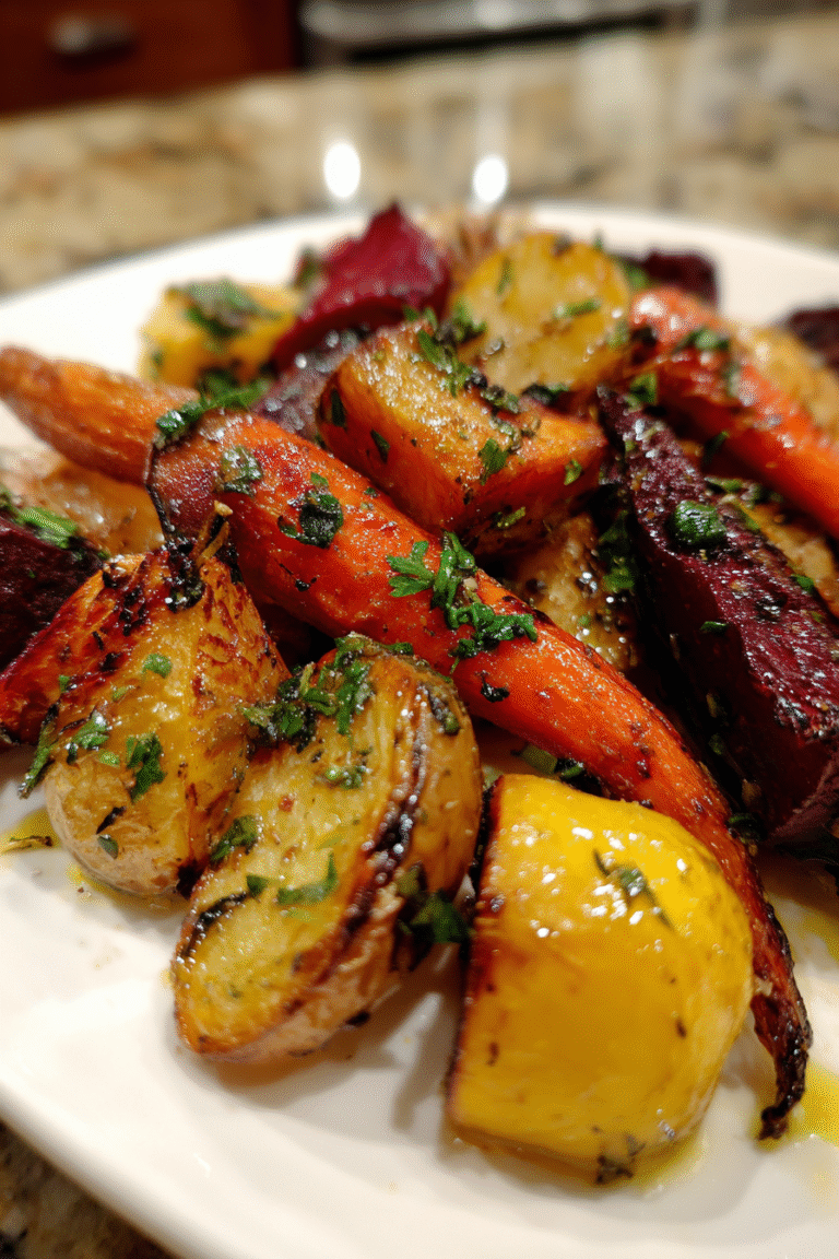 Biodynamic Roasted Root Vegetables