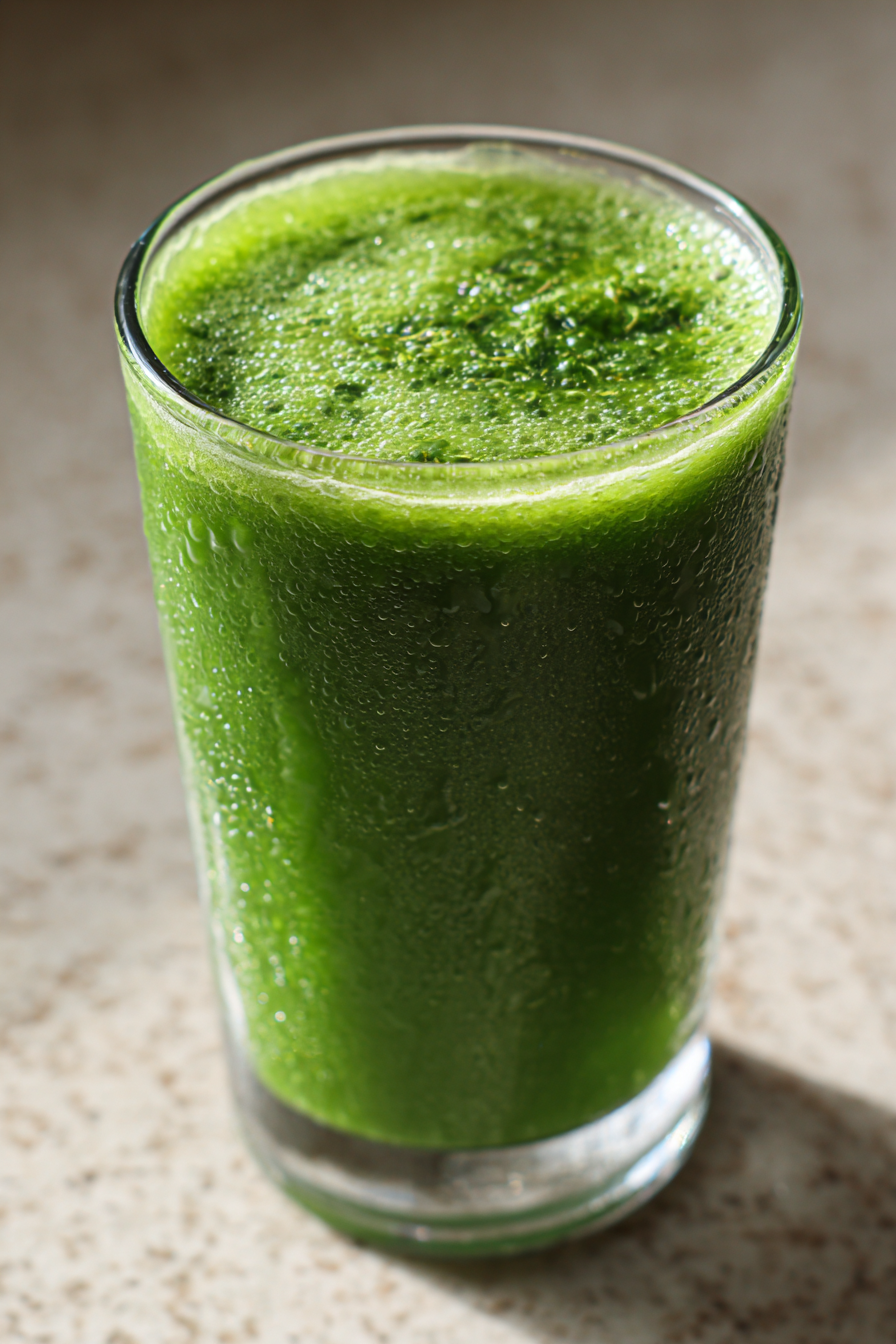 Cold-Pressed Green Juice Tonic