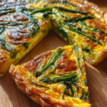 Foraged Ramp and Asparagus Tart