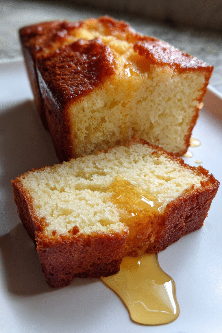 Gluten-Free Yogurt Cake with Honey