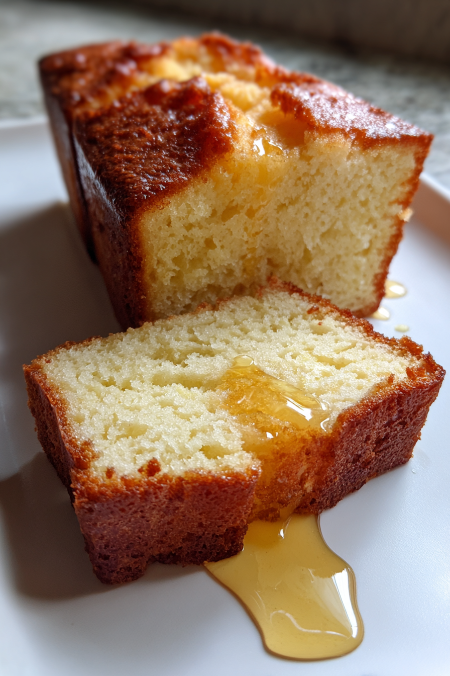 Gluten-Free Yogurt Cake with Honey