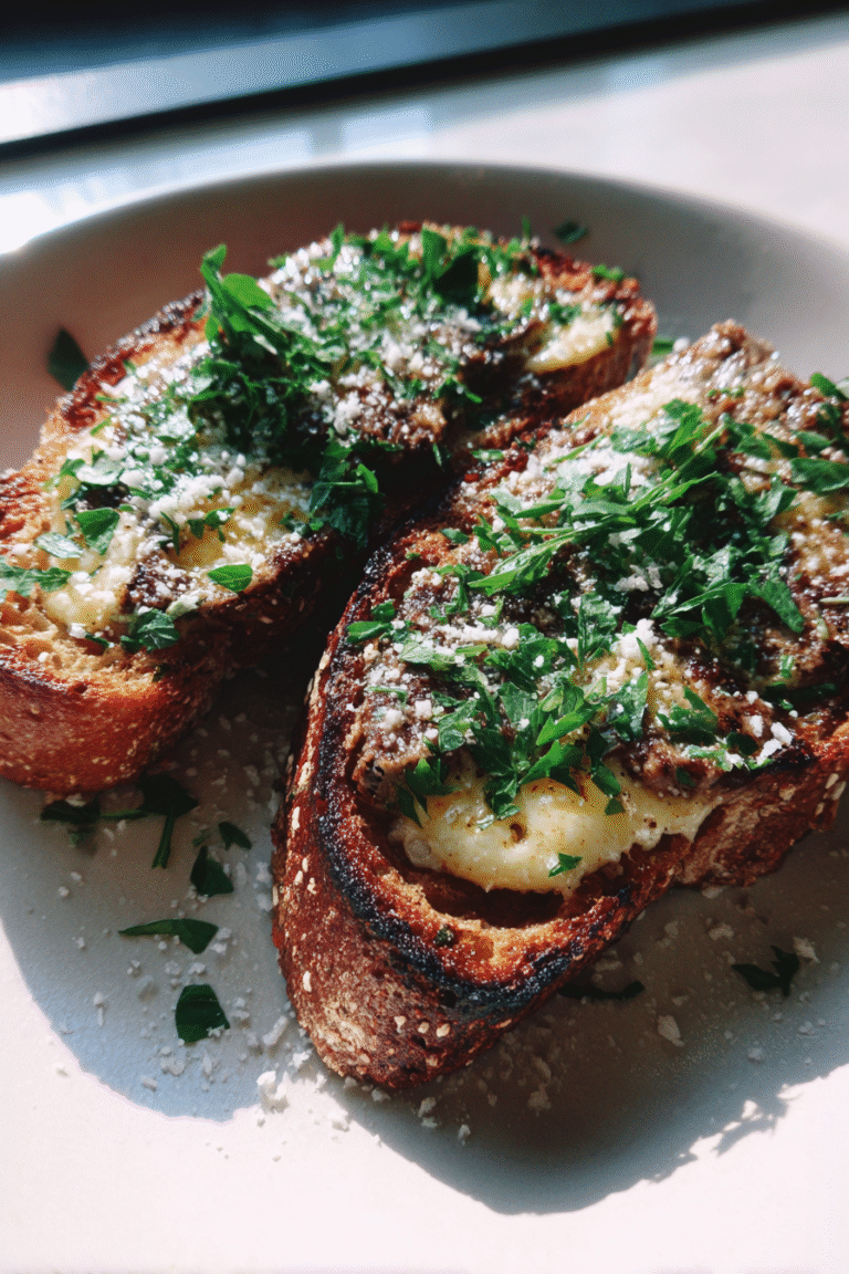 Grass-Fed Bone Marrow Toast