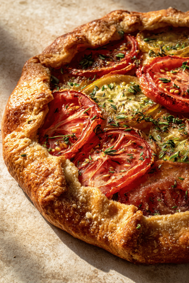 Heirloom Tomato Galette