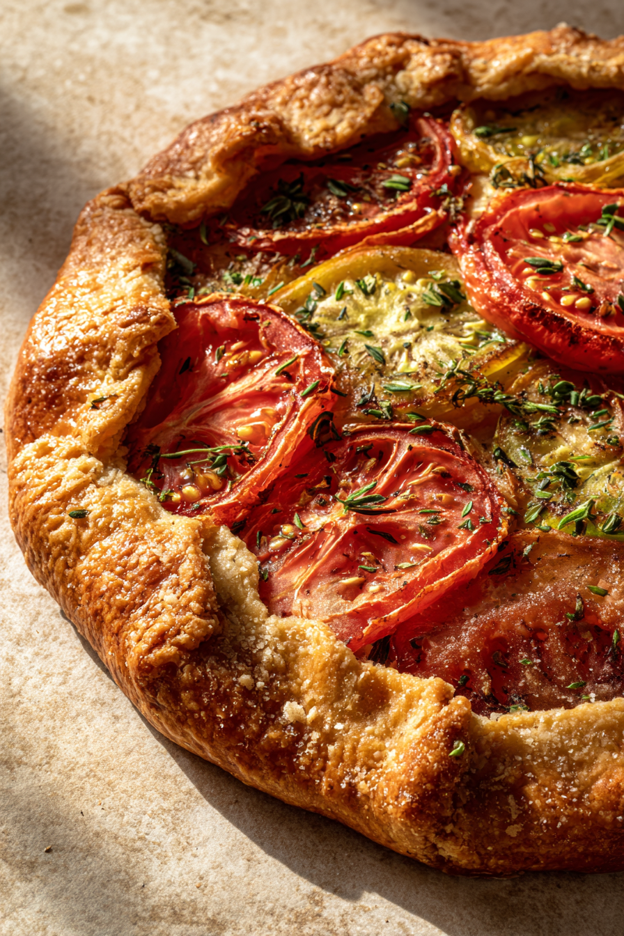 Heirloom Tomato Galette
