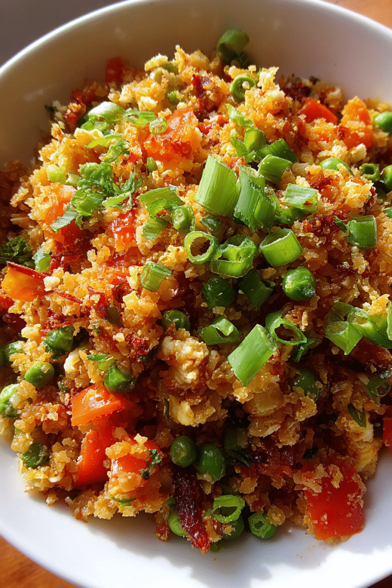 Low-Carb Cauliflower Fried Rice