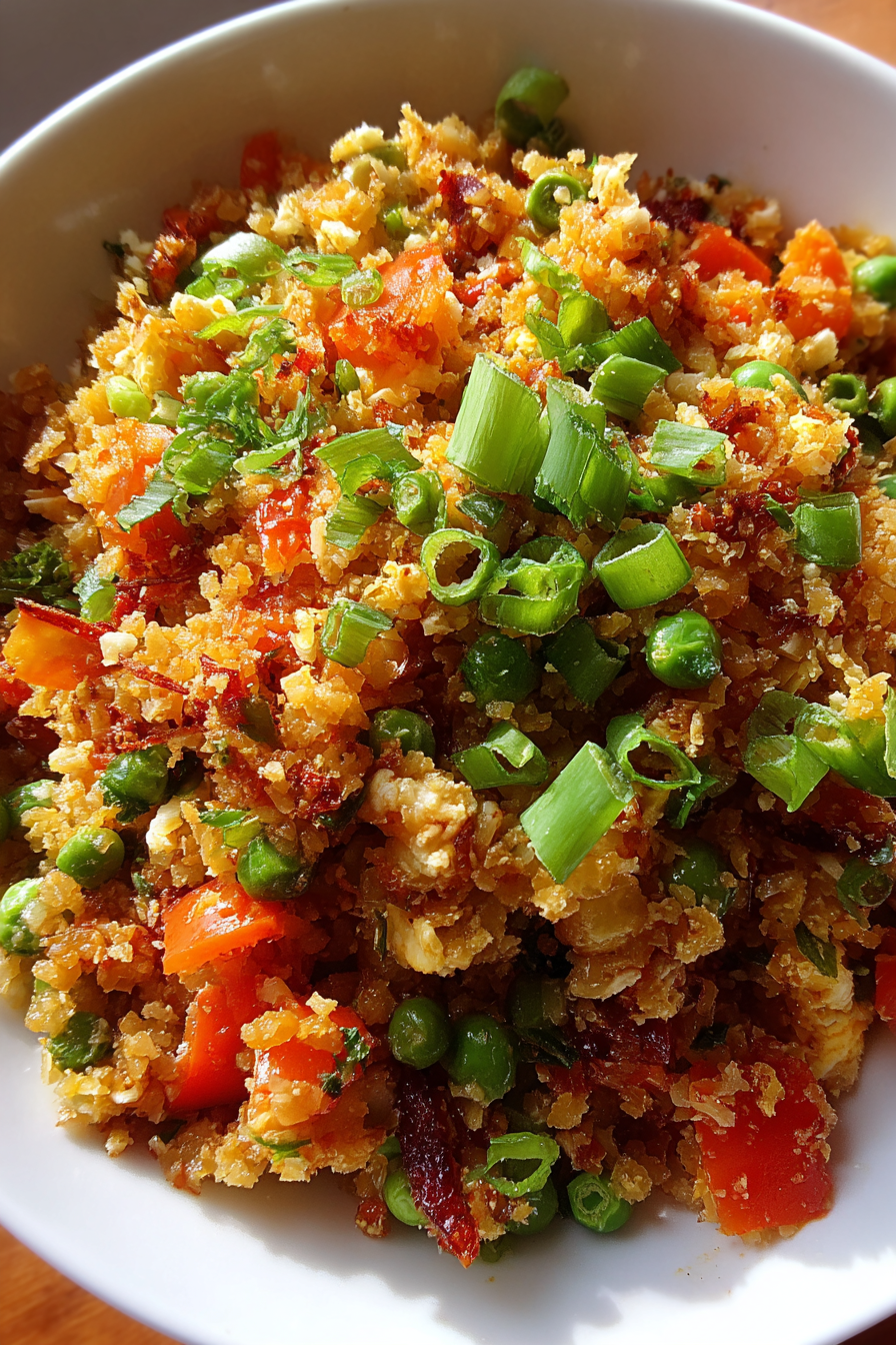 Low-Carb Cauliflower Fried Rice