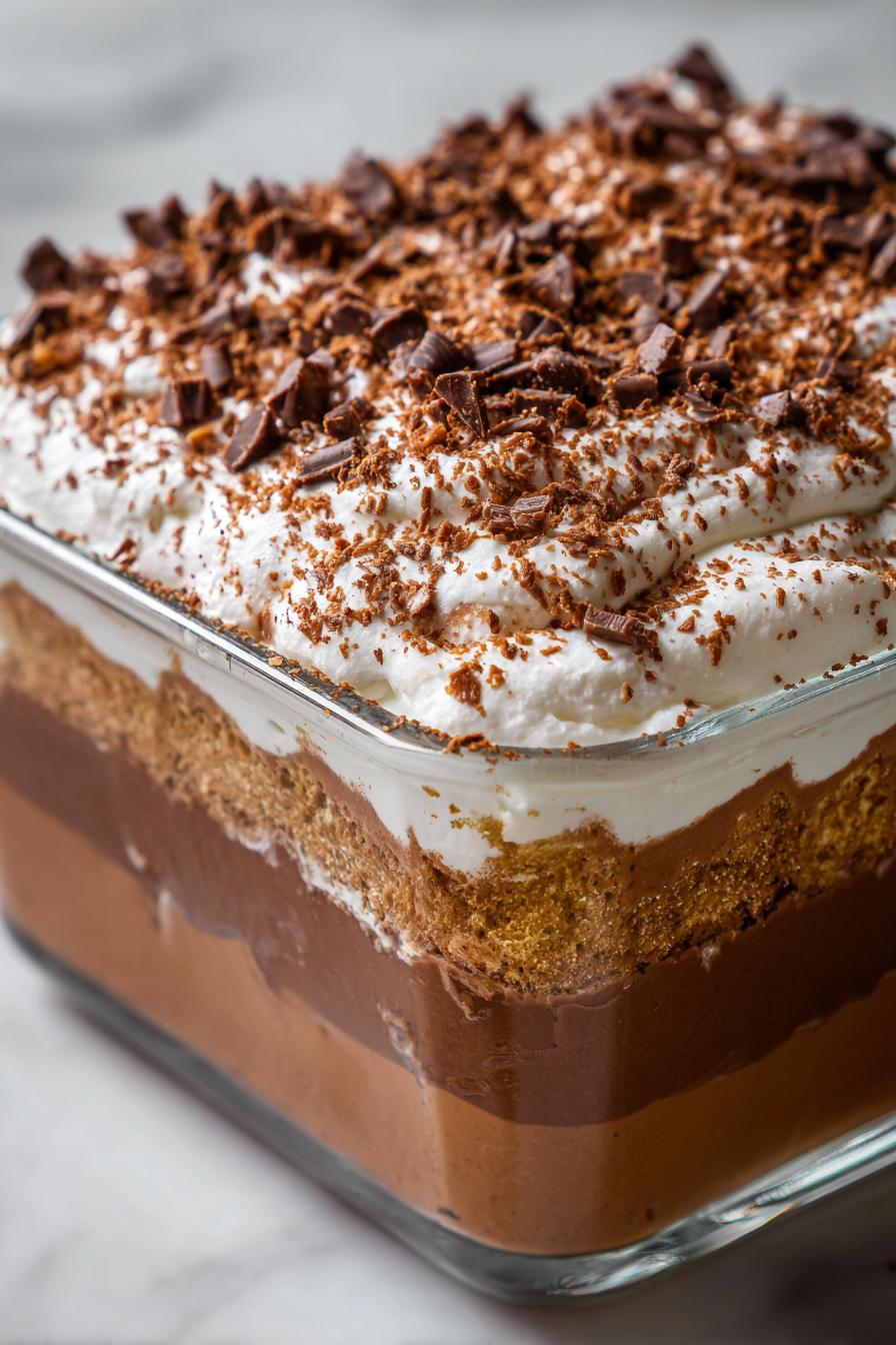 No bake Nutella dessert