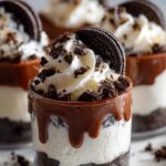 No bake Oreo dessert cups