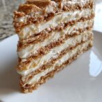 No bake biscuit cake