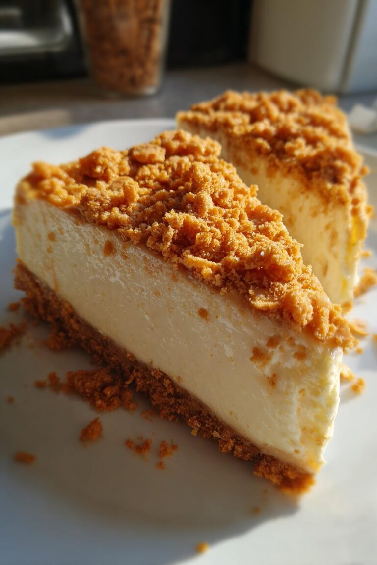 No bake lotus cheesecake