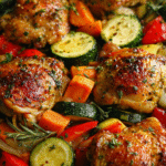 One-Pan Lemon Chicken with Vegetables