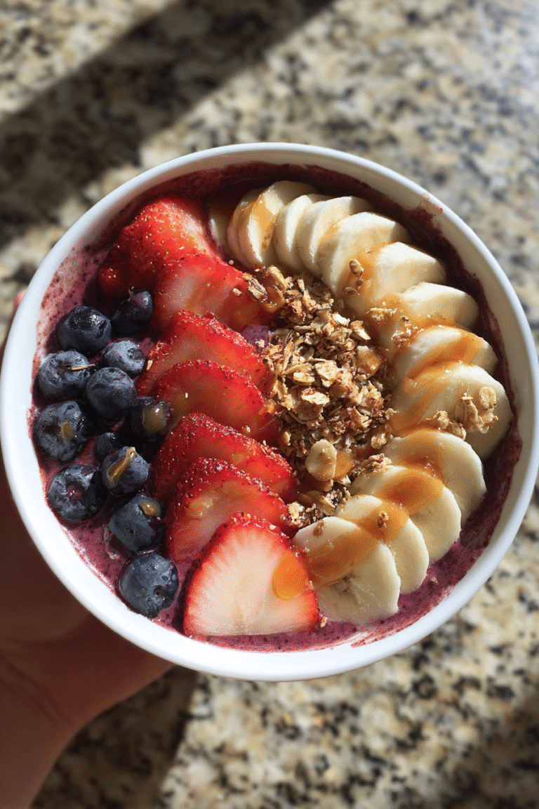Organic Acai Berry Antioxidant Bowl