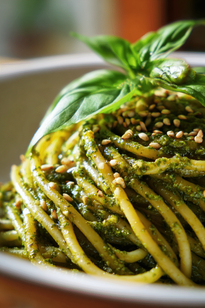 Organic Hemp Seed Pesto Pasta