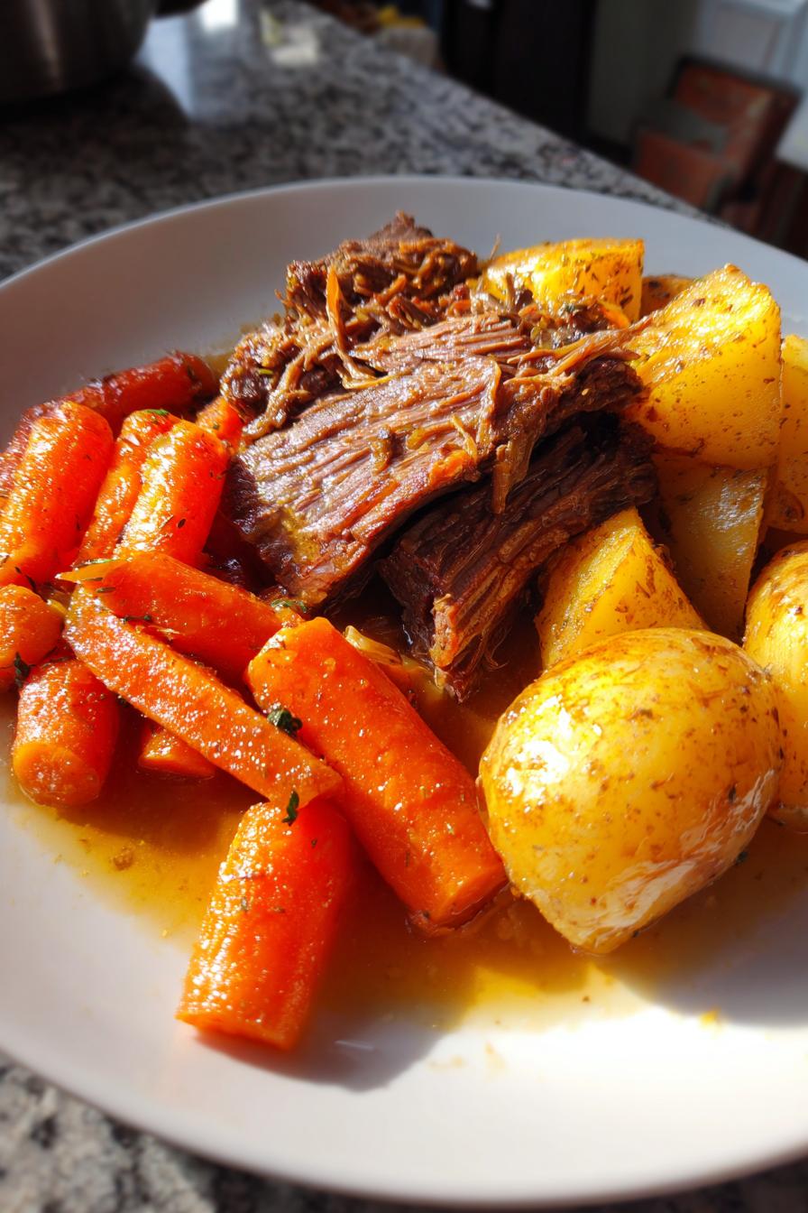 Pot Roast with Carrots and Potatoes