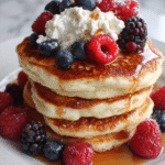 Protein Pancakes with Cottage Cheese