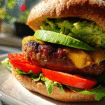 Regenerative Grass-Fed Beef Burger