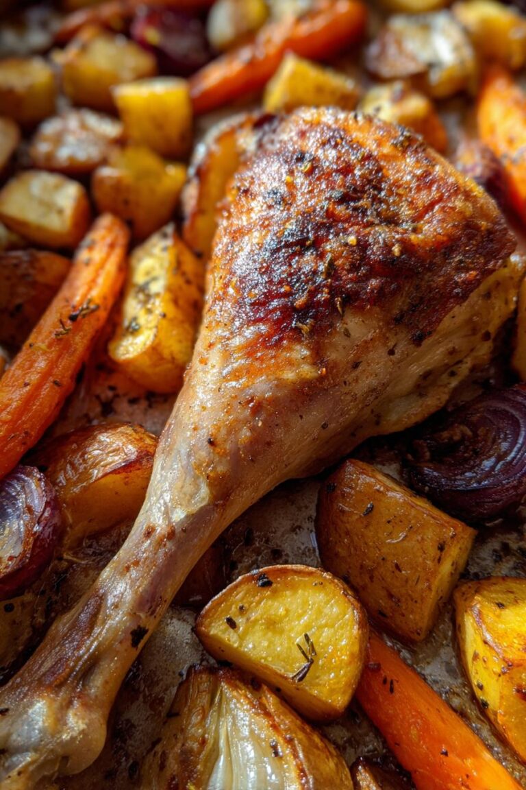 Roasted Chicken with Root Vegetables