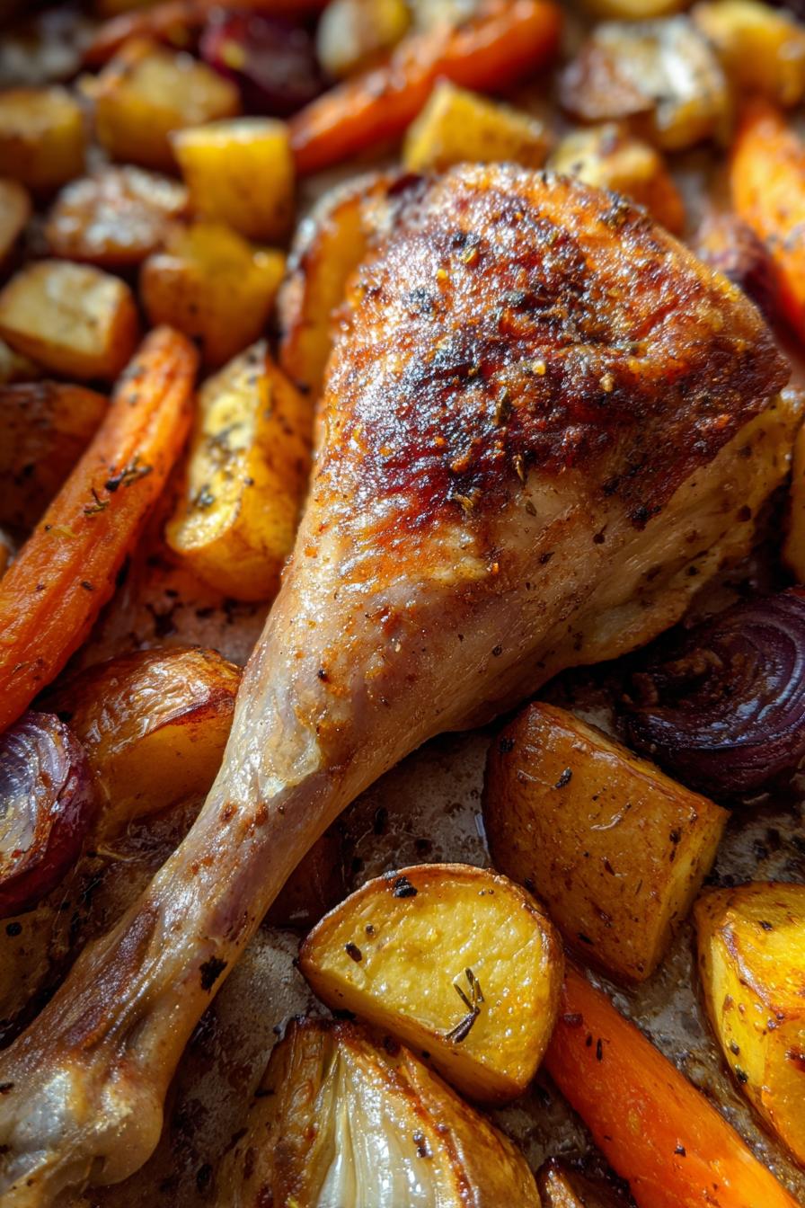 Roasted Chicken with Root Vegetables