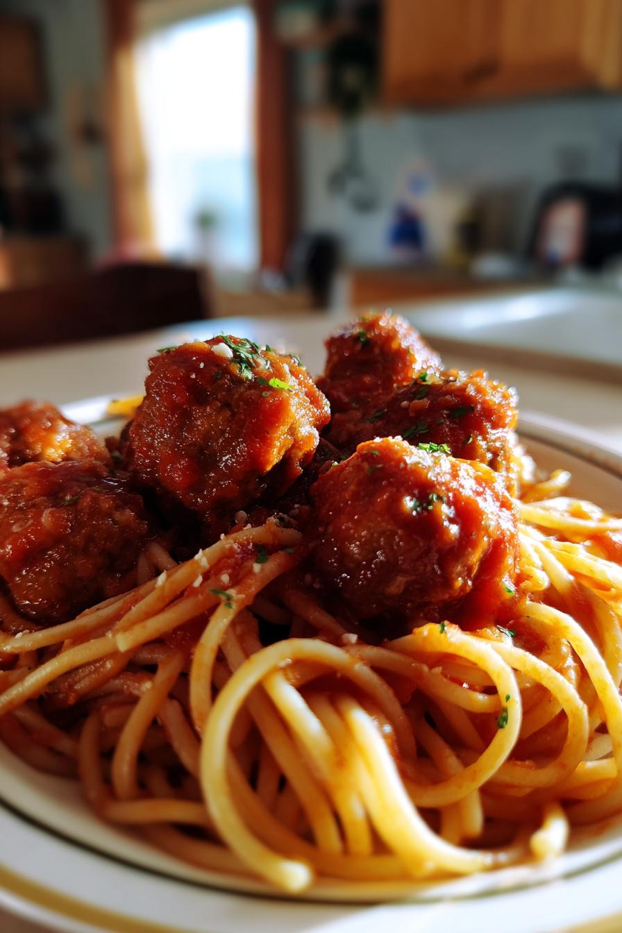 Spaghetti and Meatballs