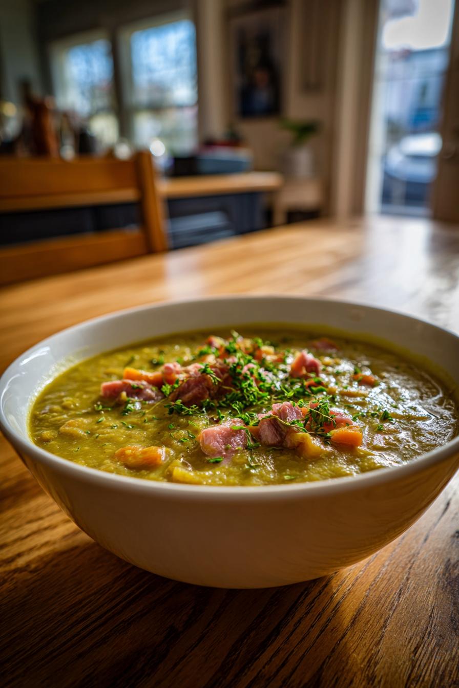 Split Pea Soup with Ham