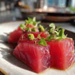 Sustainable Bluefin Tuna Sashimi