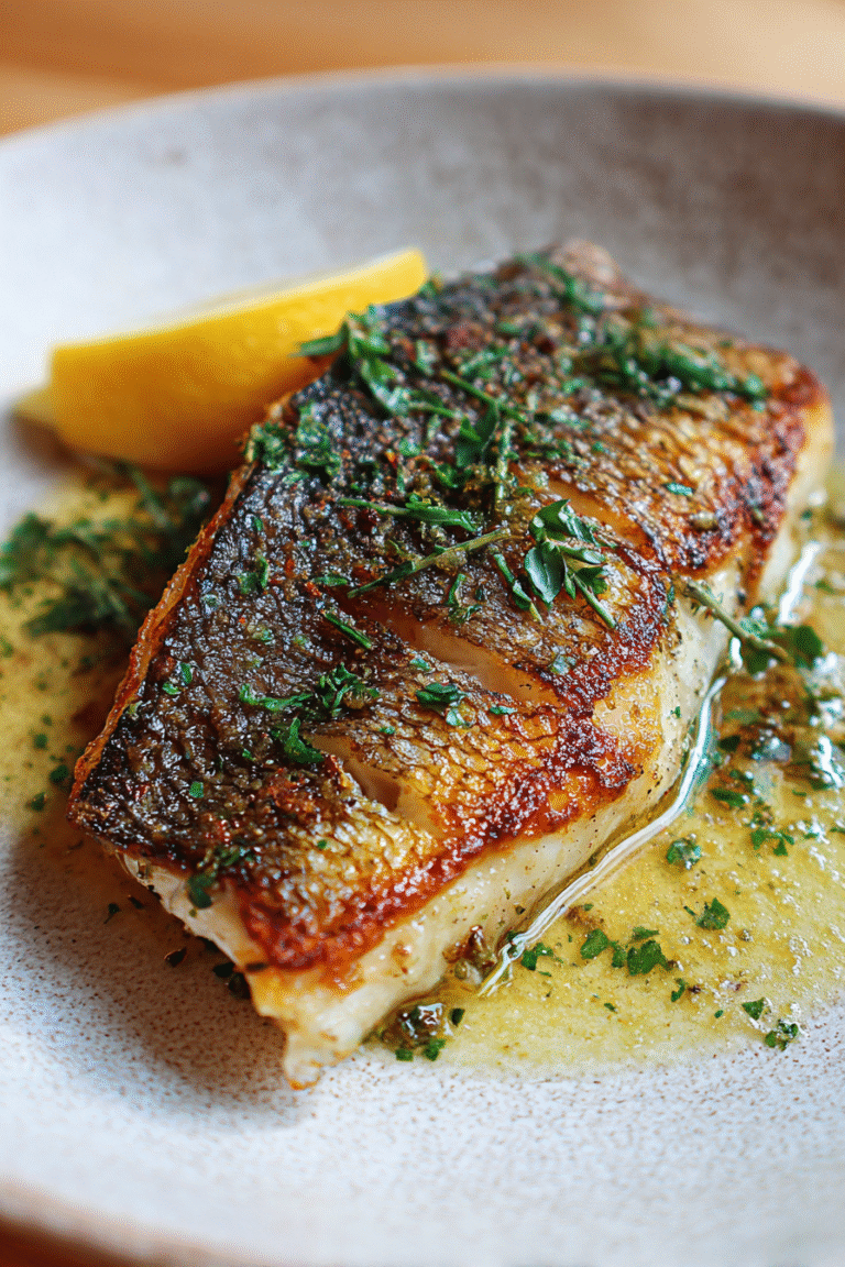 Sustainable Farmed Branzino Fillet