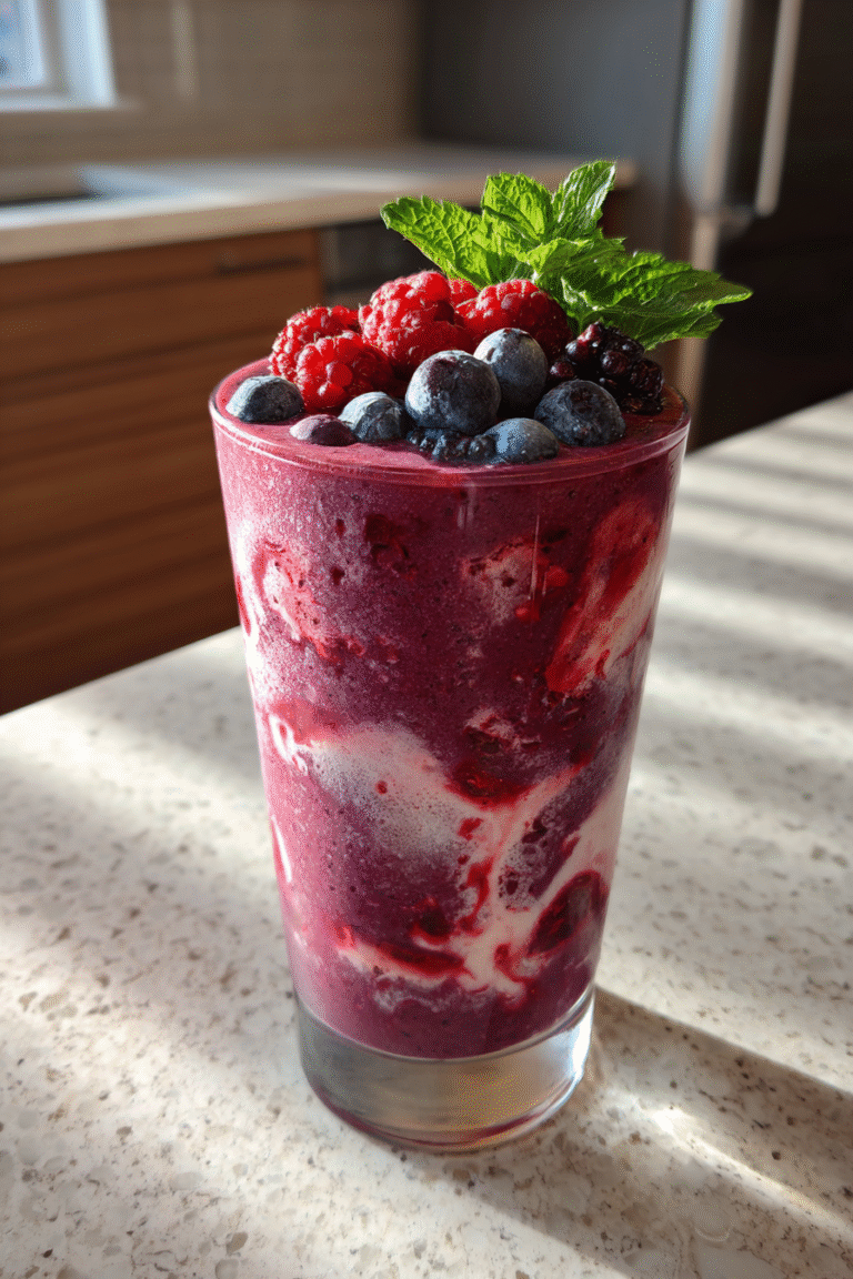 Wild Berry Adaptogenic Smoothie