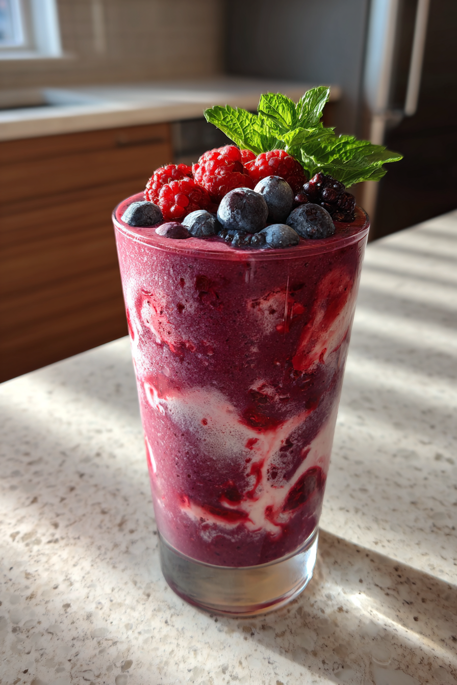 Wild Berry Adaptogenic Smoothie