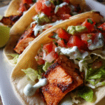Wild-Caught Alaskan Salmon Tacos