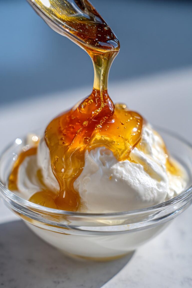 Yogurt honey dessert