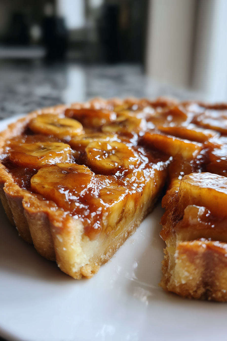 banana toffee tart