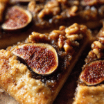 fig and walnut galette