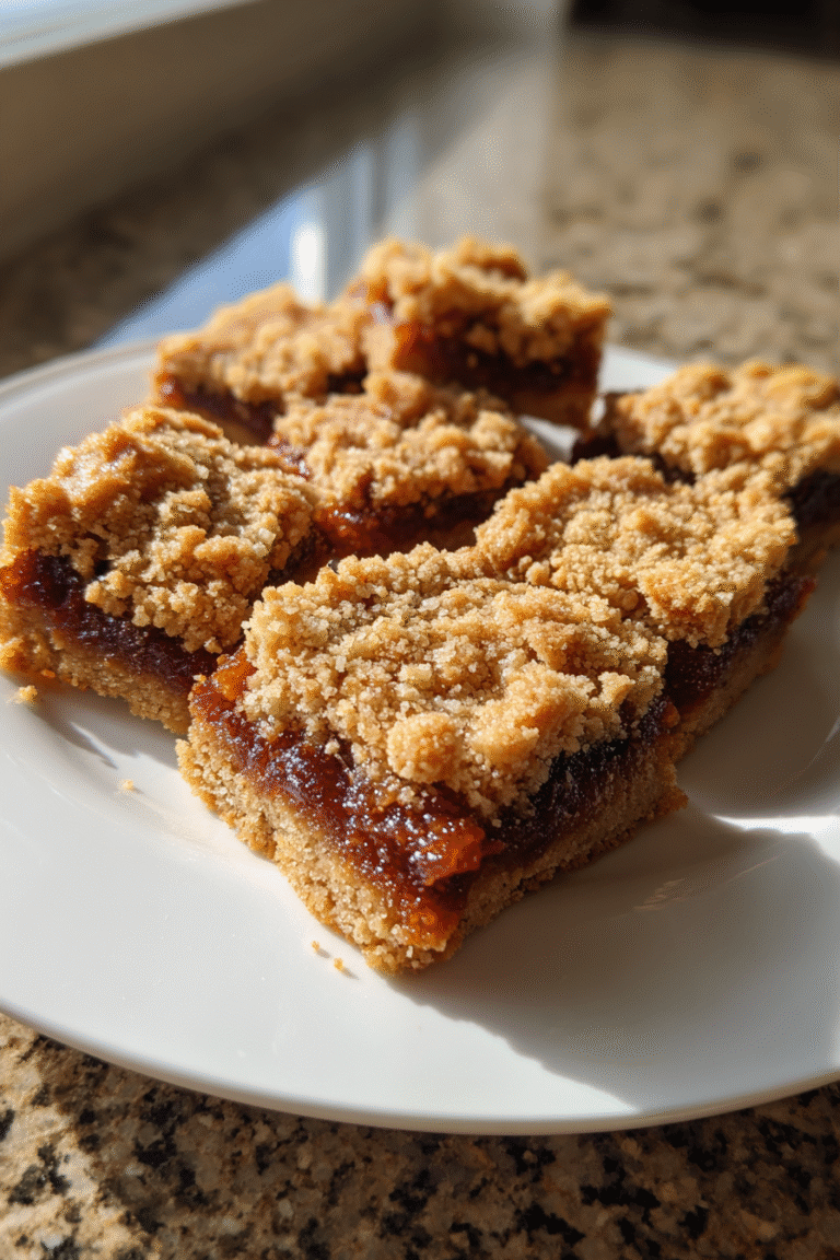 fig jam cookie bars