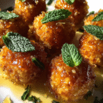 herbal honey dessert bites