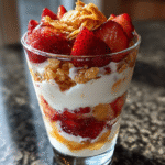 honeycomb crunch parfait