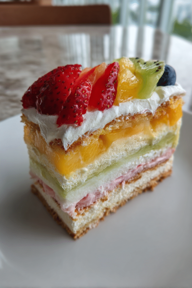 layered entremets dessert