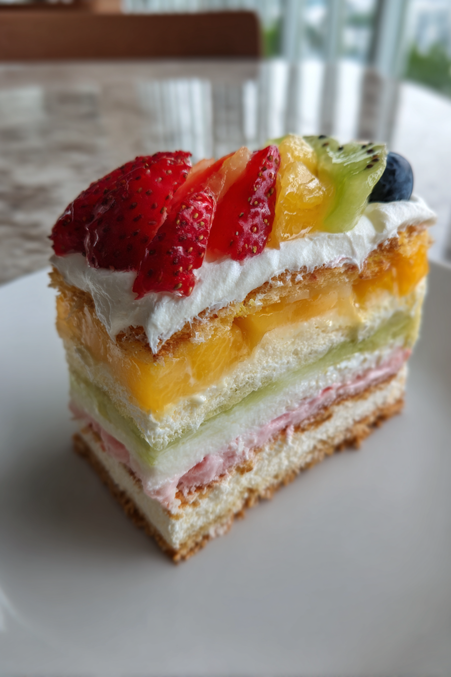 layered entremets dessert