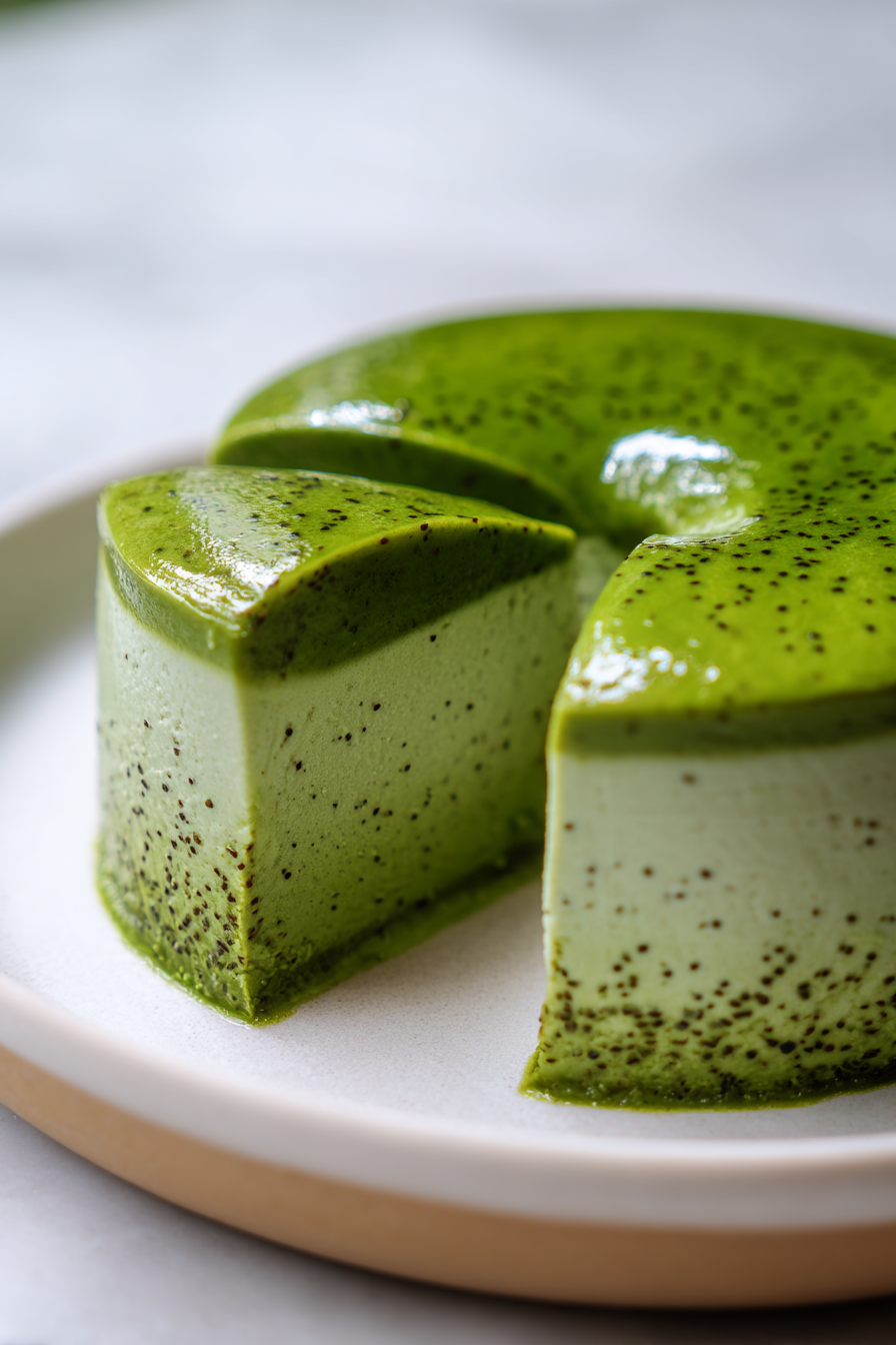 matcha black sesame delight